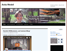 Tablet Screenshot of anita-wedell.com